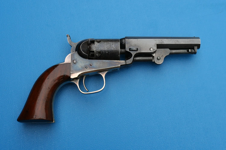 Cased Colt Model 1849 pocket Revolver