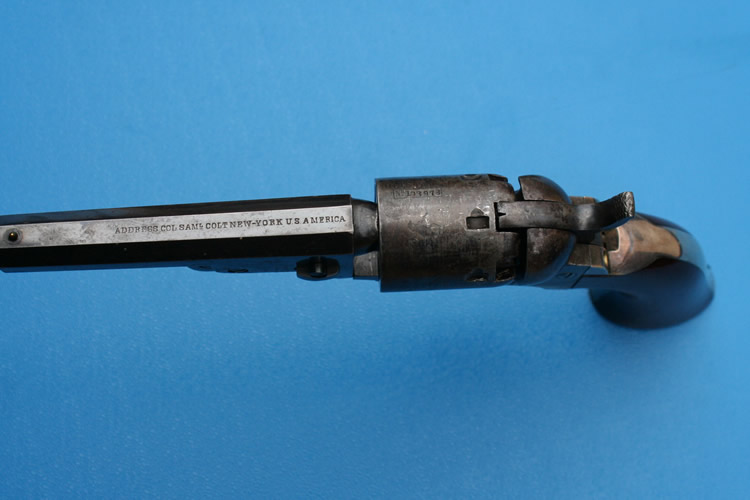 Cased Colt Model 1849 pocket Revolver