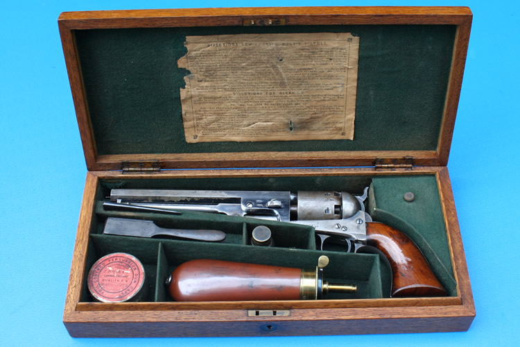 Cased Colt Model 1851 London Navy Revolver