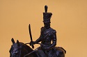 Bronze Napoleonic Hussar