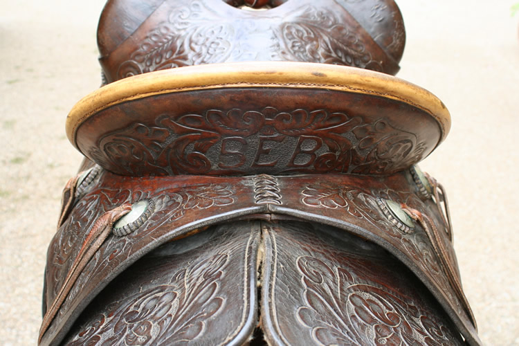 Western Saddle by R J. Andrew