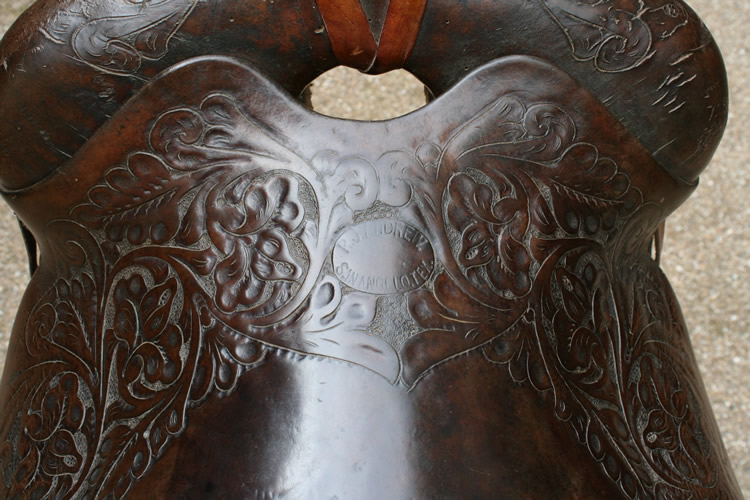 Western Saddle by R J. Andrew