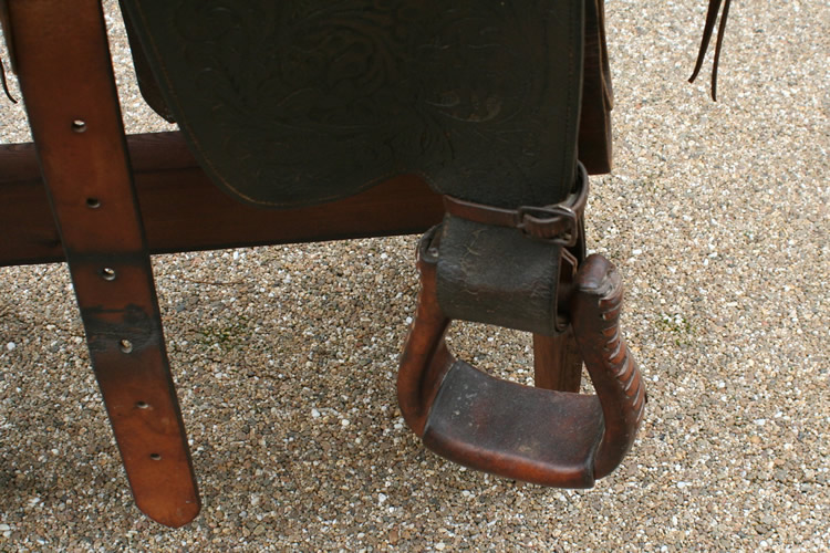 Western Saddle by R J. Andrew