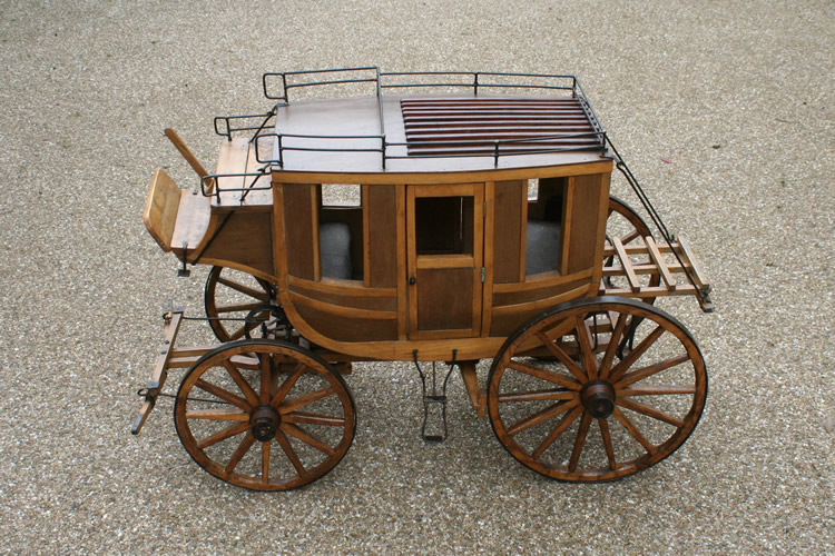 Large Scale Model Western Stage Coach