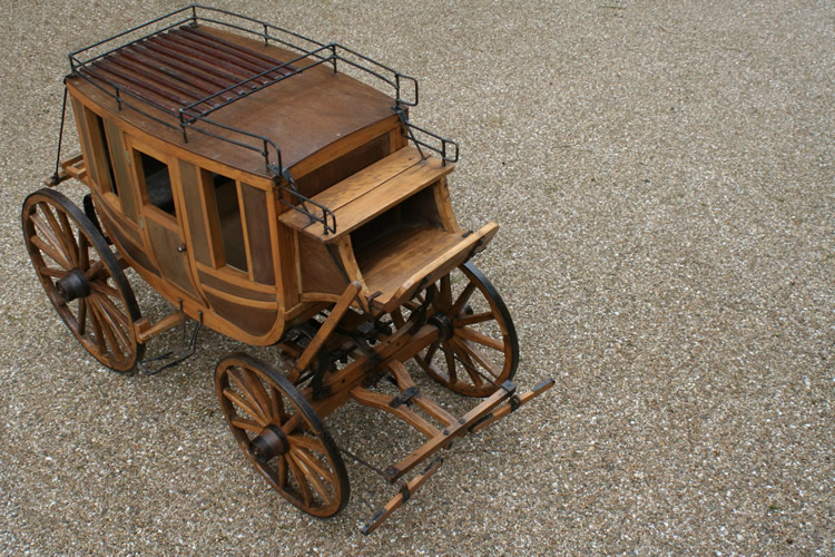 Large Scale Model Western Stage Coach