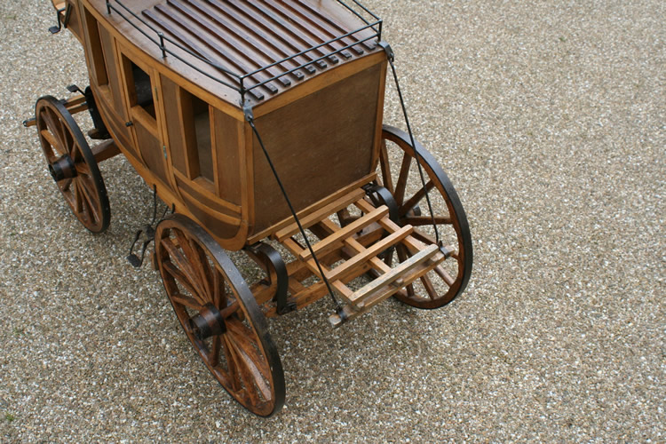 Large Scale Model Western Stage Coach