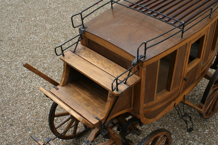Large Scale Model Western Stage Coach